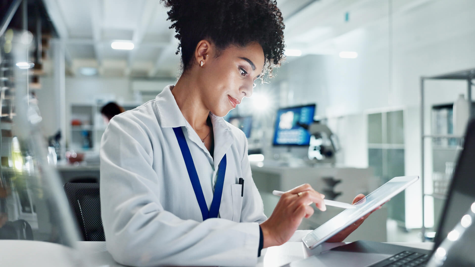 Staff maintains lab operations during an implementation.